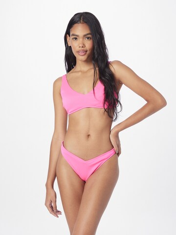 HOLLISTER Bustier Bikinitop in Roze