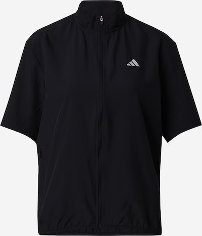 ADIDAS PERFORMANCE Sportska jakna 'RUN IT' u crna / bijela, Pregled proizvoda