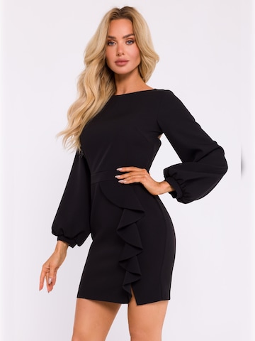 made of emotion - Vestido de gala en negro: frente