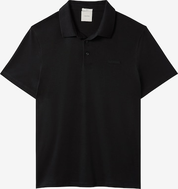 Calvin Klein Poloshirt in Schwarz: Vorderseite