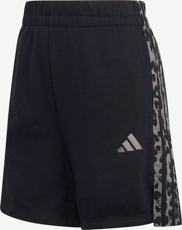 ADIDAS SPORTSWEAR Regularen Športne hlače | črna barva: sprednja stran