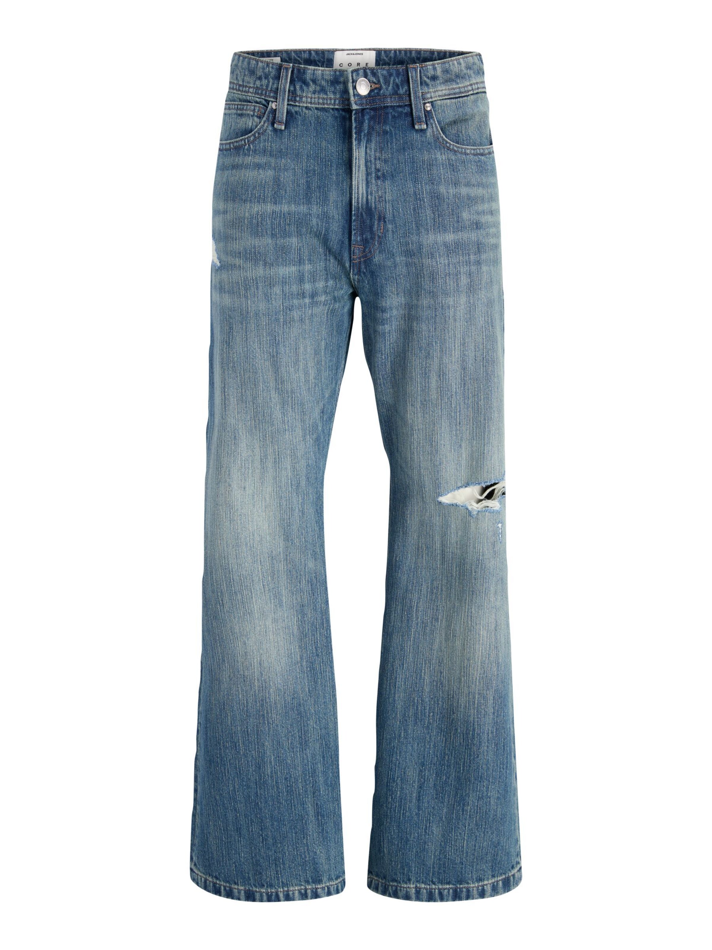 JACK & JONES Loosefit Jeans 'JJIToby JJCrew' in Blauw: voorkant