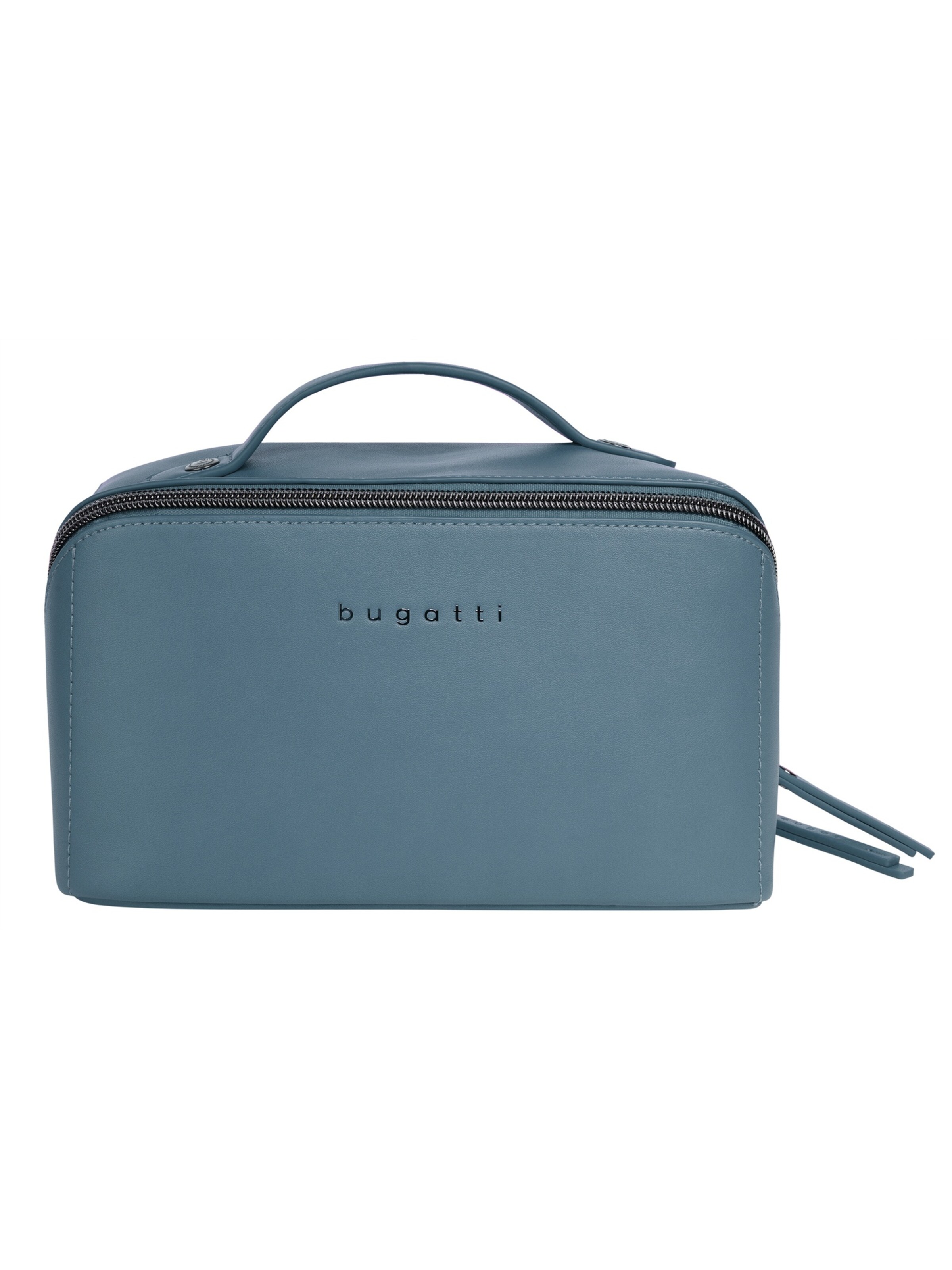 bugatti Toiletry Bag 'bugatti Kulturtasche ALMATA' in Blue: front