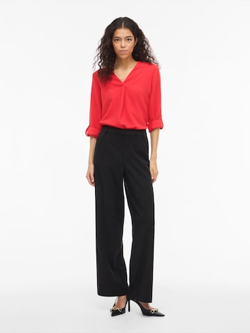 VILA - Blusa 'VIJOSA' em vermelho