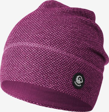 GIESSWEIN Beanie 'Hohes Eis' in Purple: front