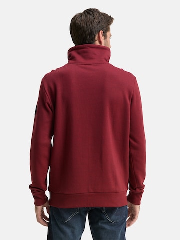 TOM TAILOR Sweatshirt 'Snood' in Rood