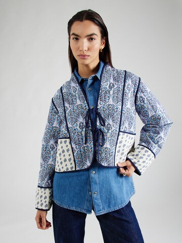 VILA Between-Season Jacket 'VIDELPHINE' in Blue: front