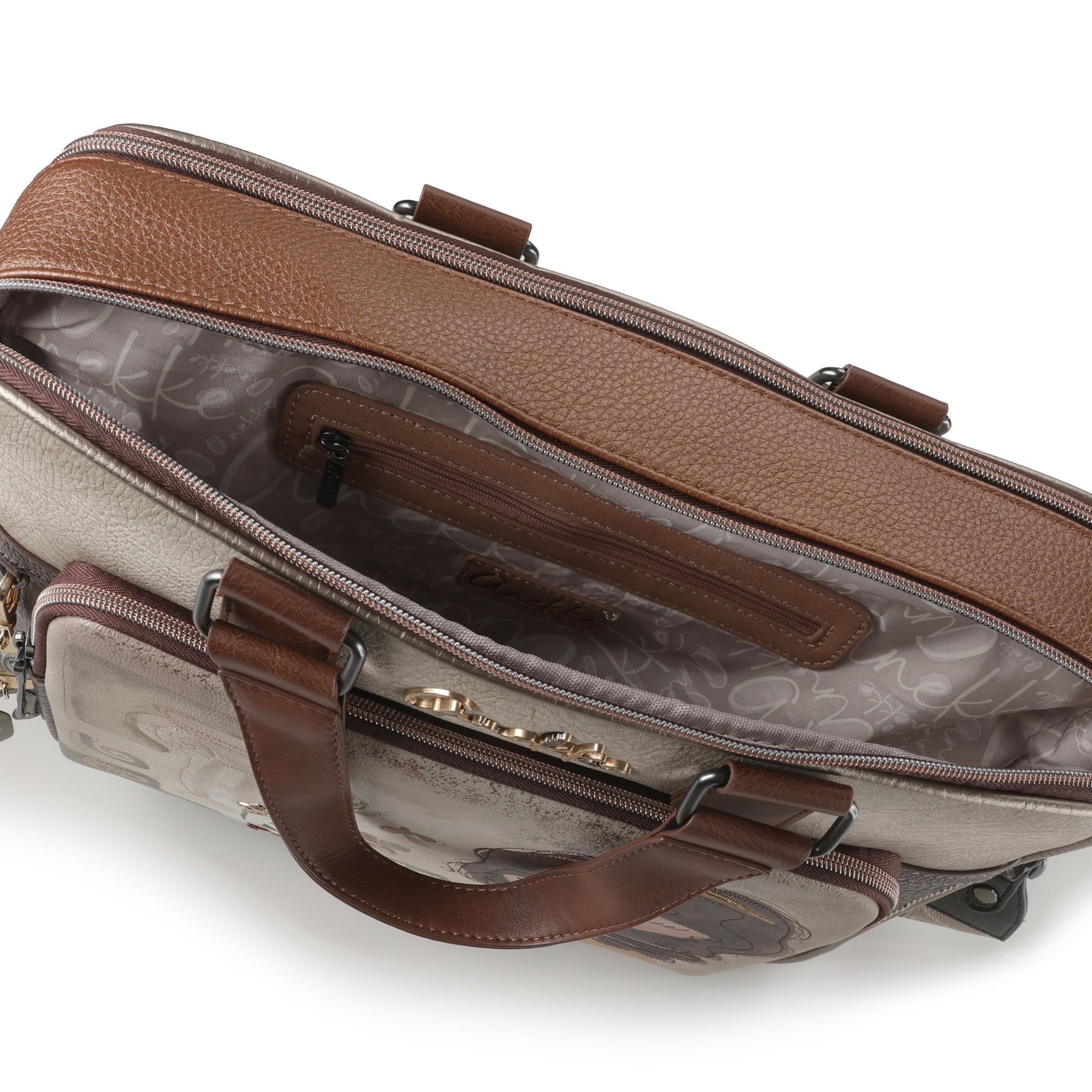 Anekke Aktentasche 'Muse' in Braun