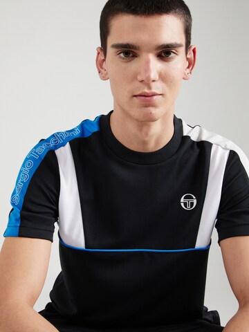 Sergio Tacchini T-Shirt 'ALETTONE' in Schwarz