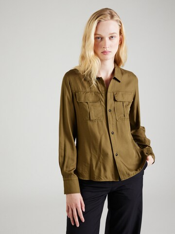 G-Star RAW - Blusa en verde: frente