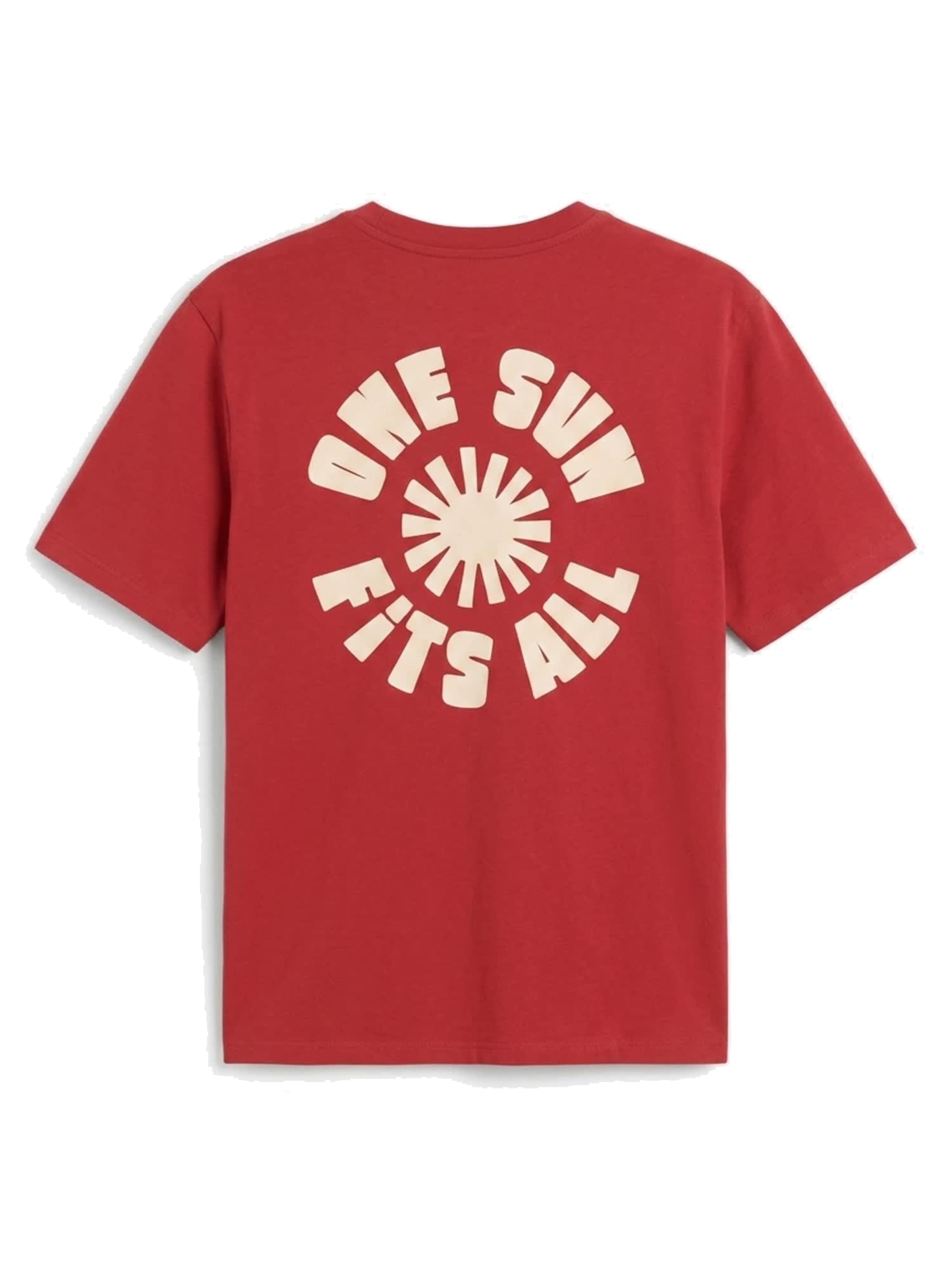 Thinking MU Shirt 'ZACH' in Rood: voorkant