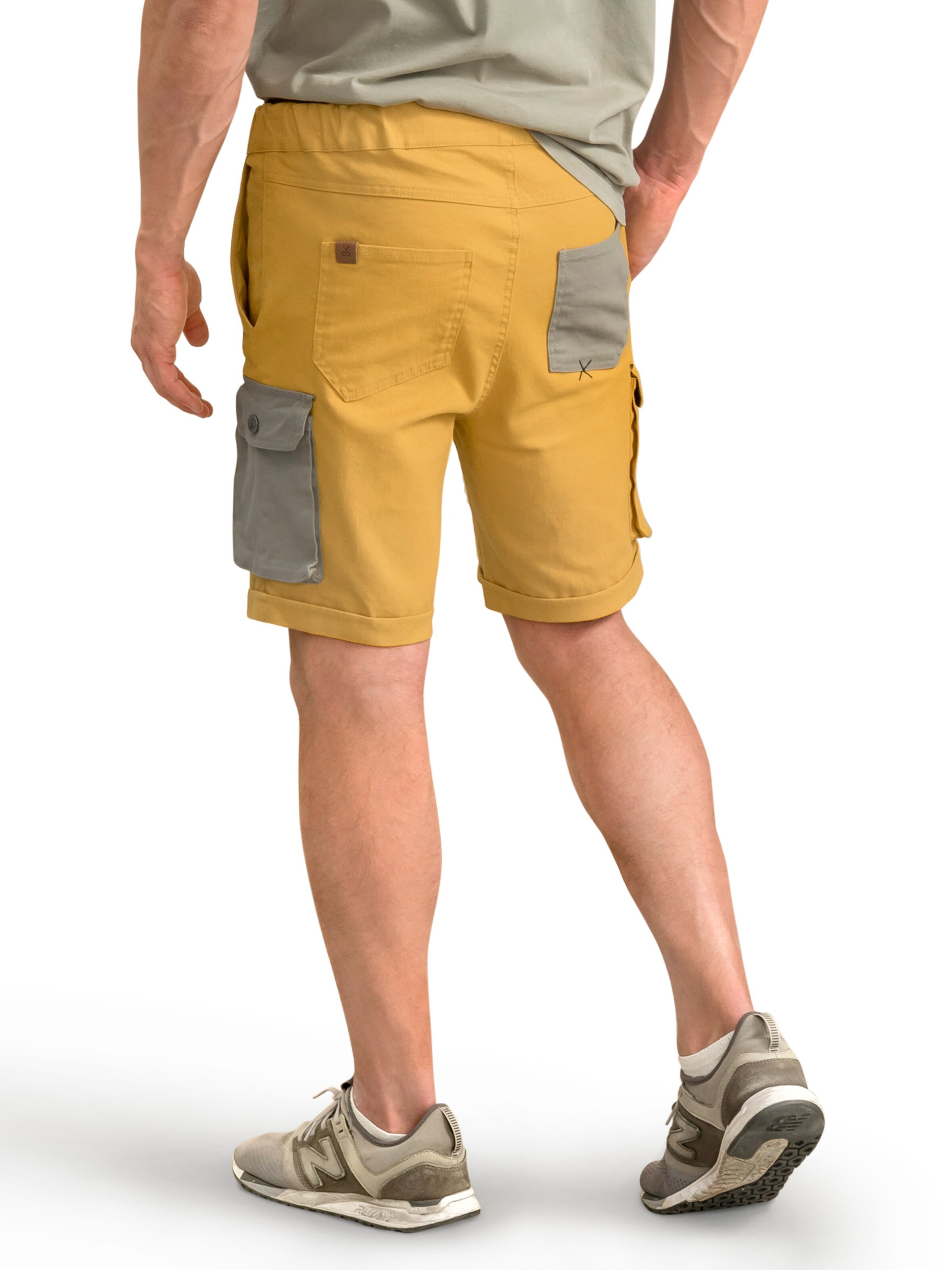 Kaft Regular Shorts 'Kout' in Gelb