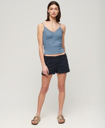 Superdry Top in Blauw