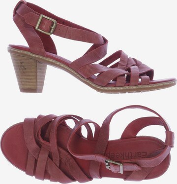 TIMBERLAND Sandals & High-Heeled Sandals in 38 in Red: front