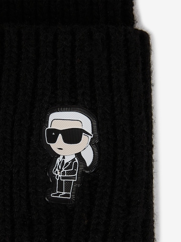 Karl Lagerfeld Σκούφος 'Ikonik' σε μαύρο