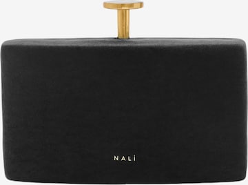 NALì Clutch 'TILLY' in Schwarz: Vorderseite