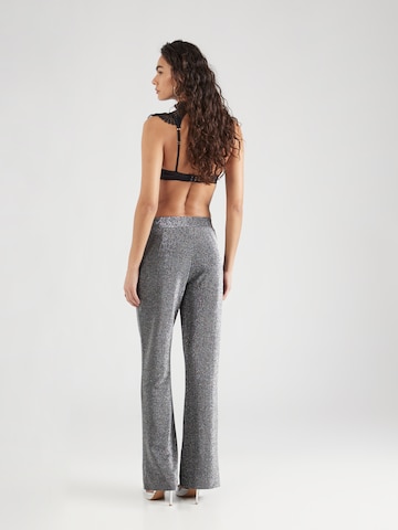 b.young Flared Pants 'Tacha' in Silver