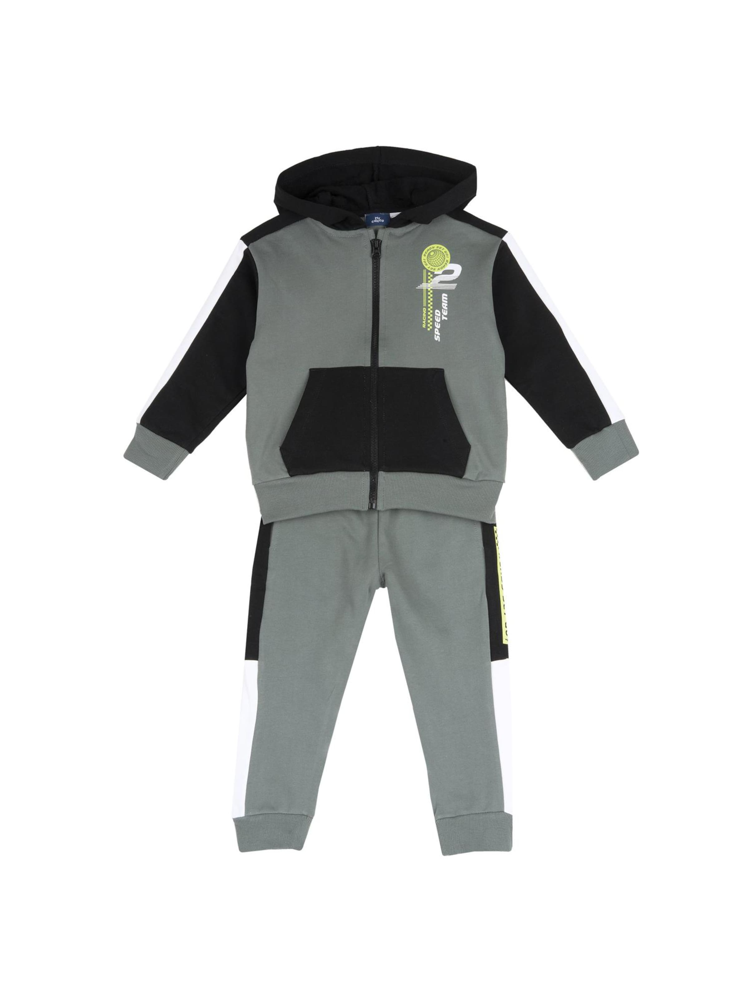 Chicco Облекло за бягане в зелено: отпред