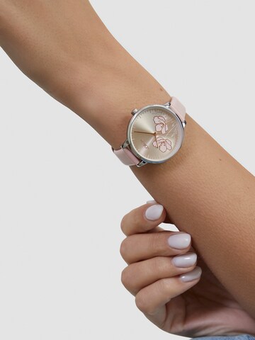 s.Oliver Analog Watch in Pink