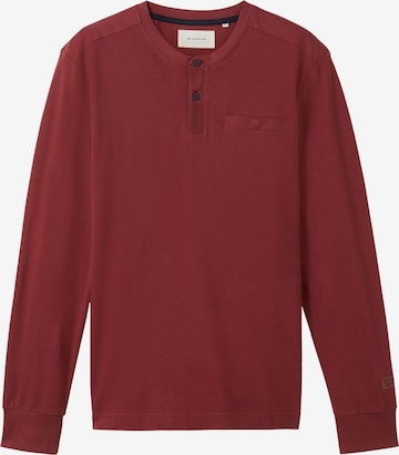 TOM TAILOR Shirt in Rood: voorkant