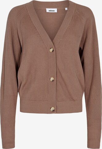 minimum Knit cardigan 'Cardina' in Brown: front
