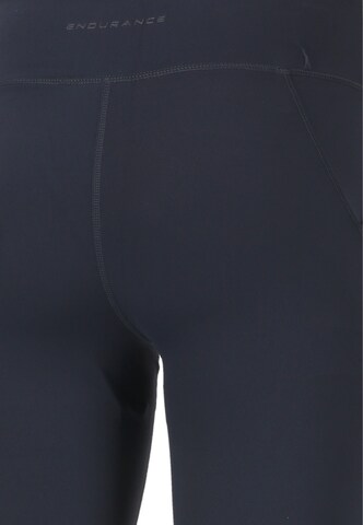 ENDURANCE Skinny Sportbroek 'Tarole' in Blauw