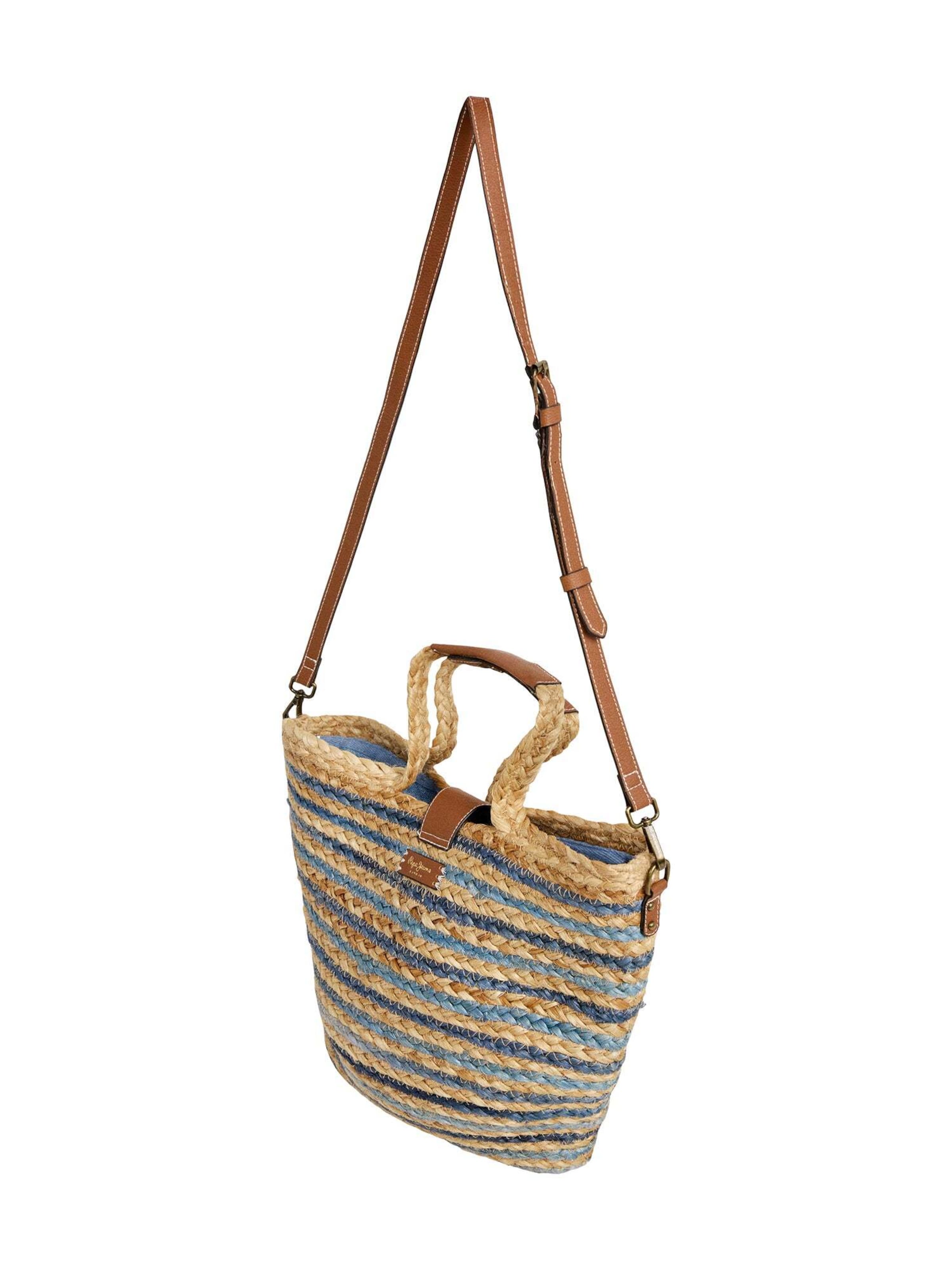 Pepe Jeans Shopper 'Nova' in Blauw