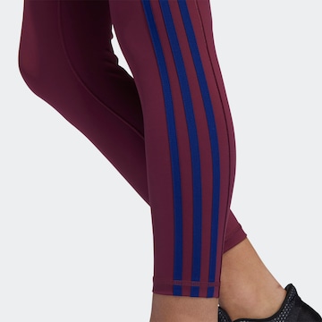 ADIDAS SPORTSWEAR Skinny Sportbroek in Rood