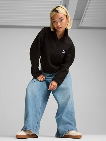 PUMA Sweatshirt in Schwarz