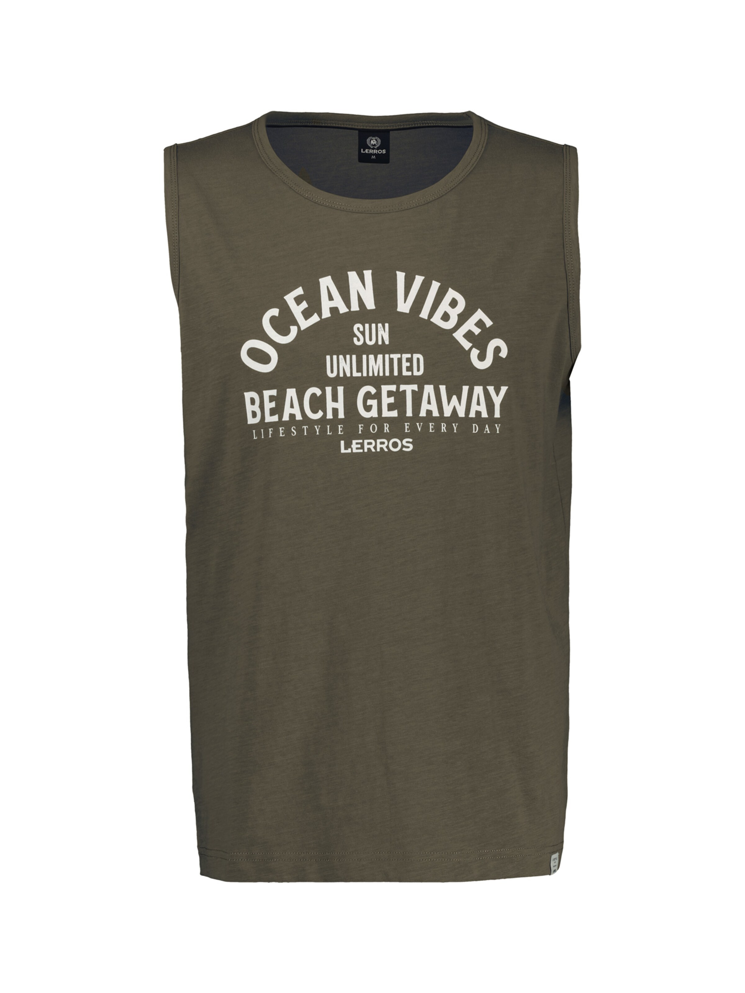 LERROS Shirt in Groen: voorkant