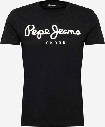 Pepe Jeans T-Shirt in Schwarz: predná strana