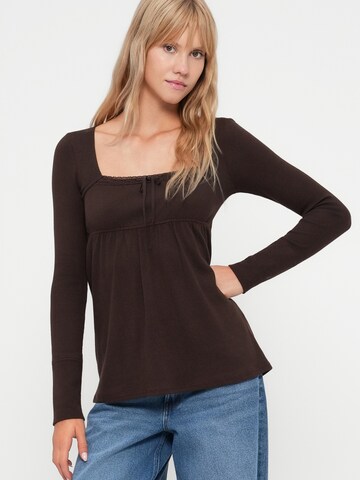 HOLLISTER Shirt in Brown