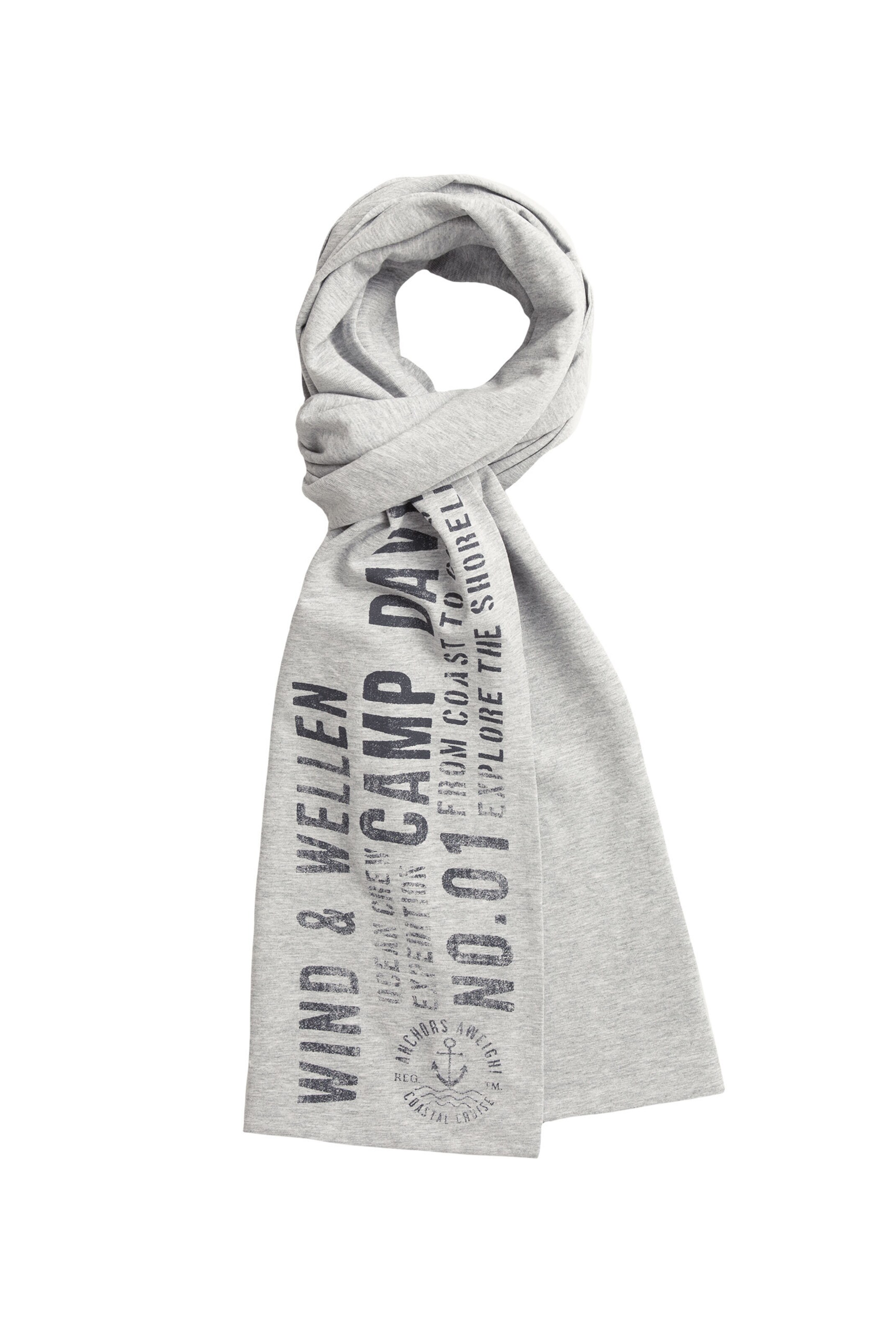 CAMP DAVID Scarf in Grey