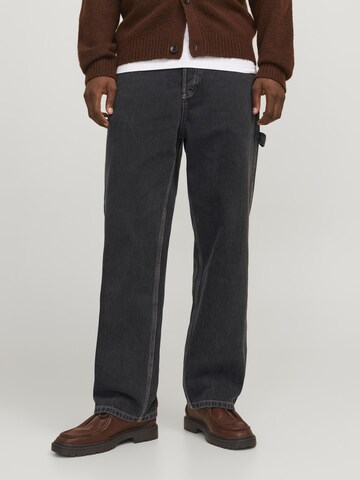 JACK & JONES Regular Jeans 'JJIAlex JJCarpenter' in Zwart: voorkant