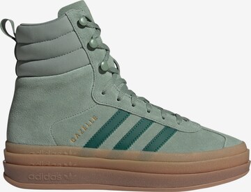 ADIDAS ORIGINALS Lace-Up Ankle Boots 'Gazelle' in Green