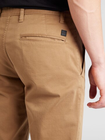 BOSS Slimfit Hose 'Taber' in Beige