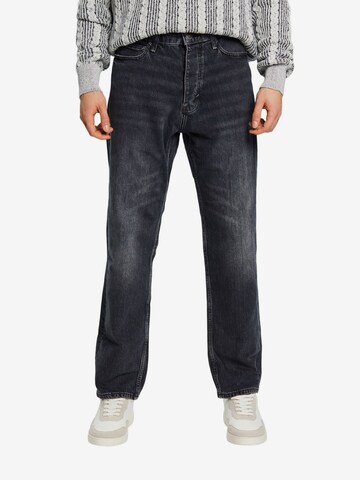 ESPRIT Regular Jeans in Black: front