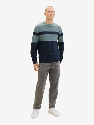 TOM TAILOR Sweater in Blue