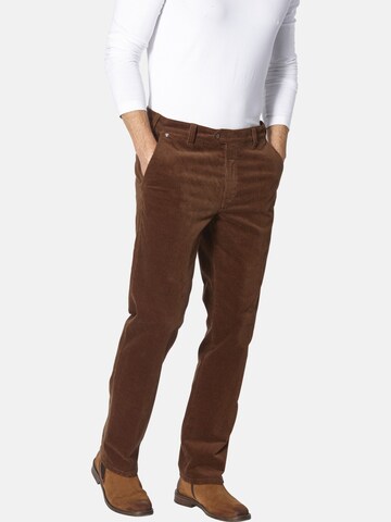 BABISTA Regular Pants 'Tarobitzi' in Brown: front
