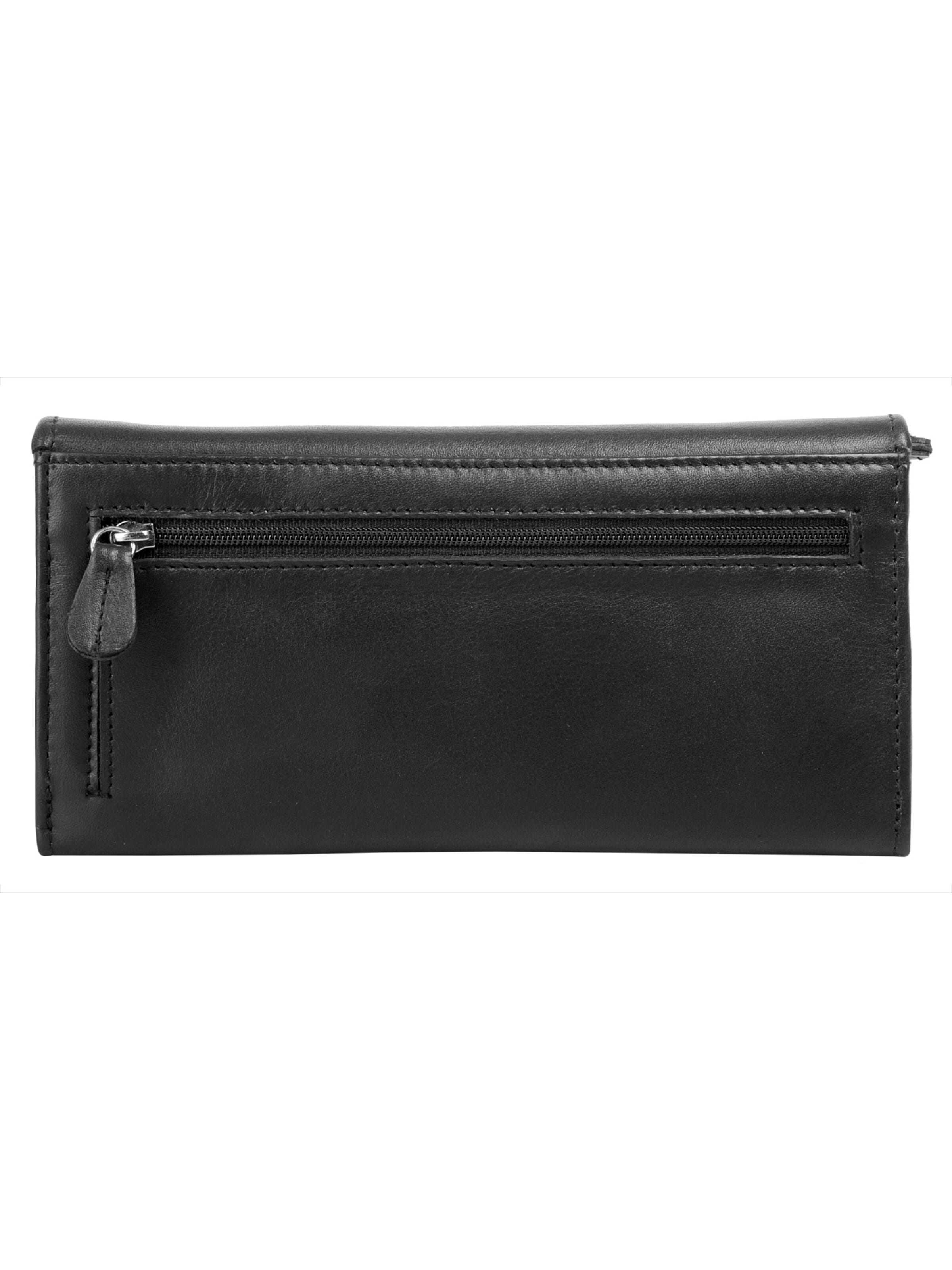 Bruno Banani Portemonnaie 'Bruno Banani Geldbörse'‌‌‌‌‌ in Schwarz