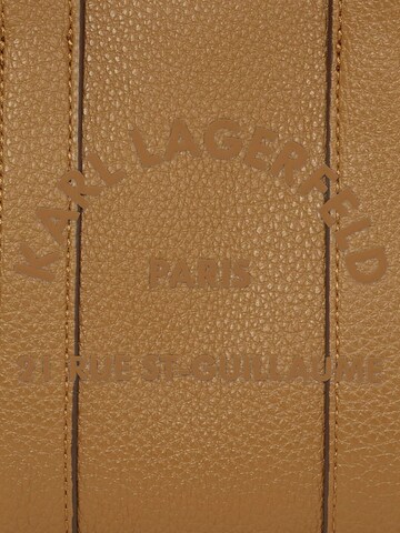 Cabas 'Karl Lagerfeld Cabas Essentials Marron' Karl Lagerfeld en marron