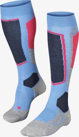 FALKE Sportsocken 'SK2 Intermediate' in Blau: Vorderseite