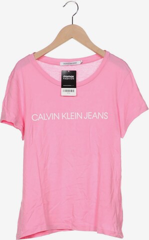 Calvin Klein Jeans T-Shirt M in Pink: predná strana