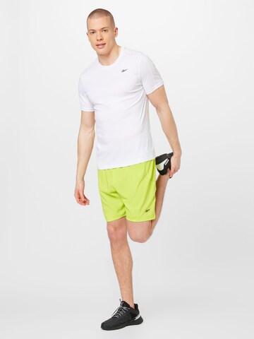 Regular Pantalon de sport Reebok en vert