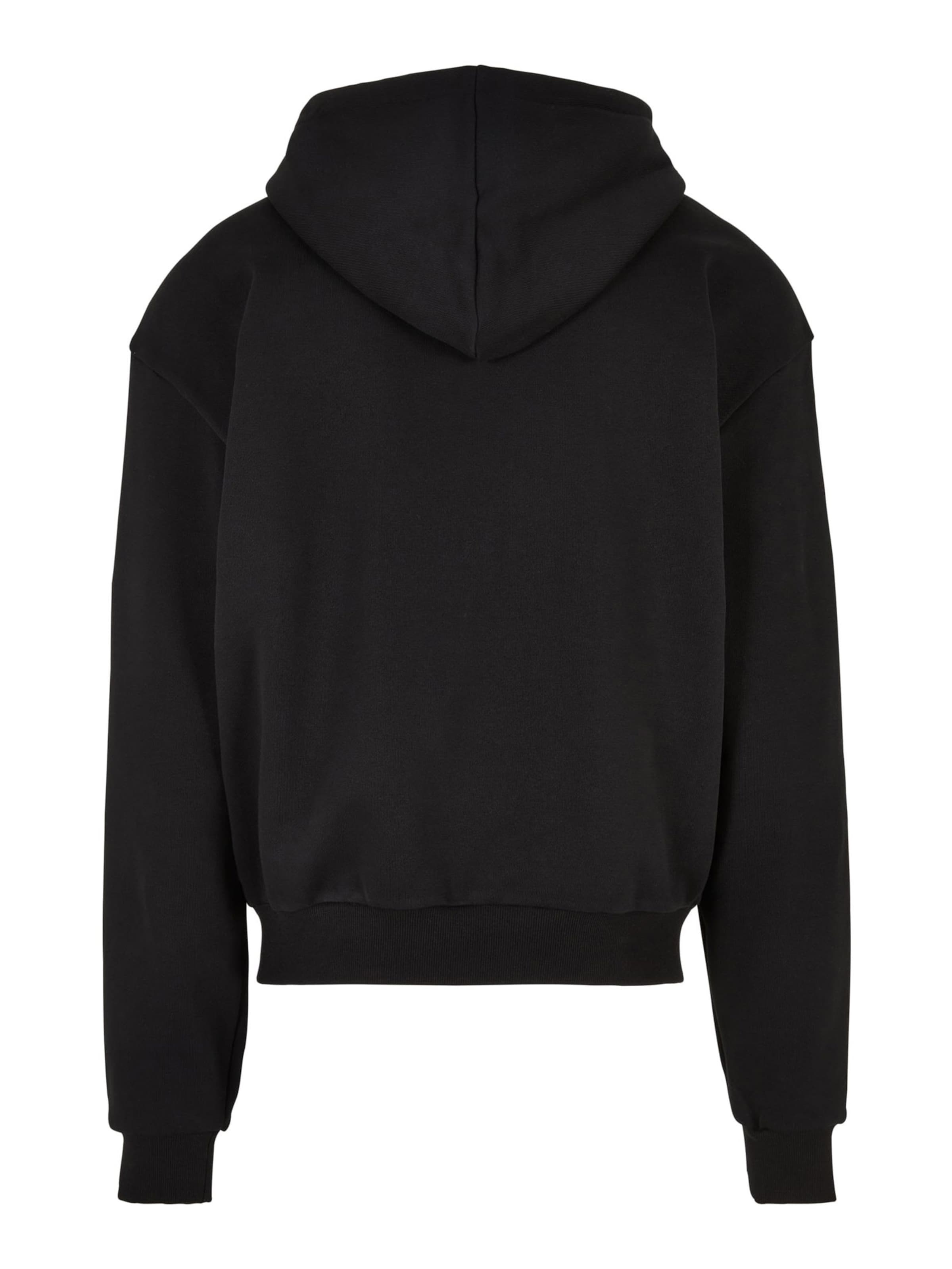 Urban Classics Sweat jacket in Black