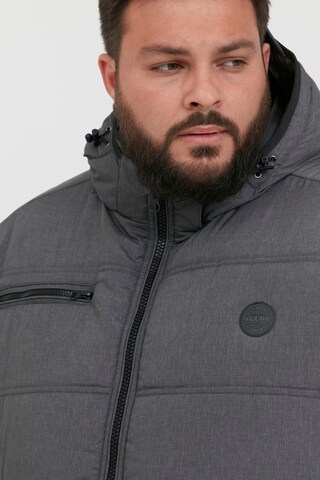 Blend Big Winter Jacket 'BT BORIS' in Grey