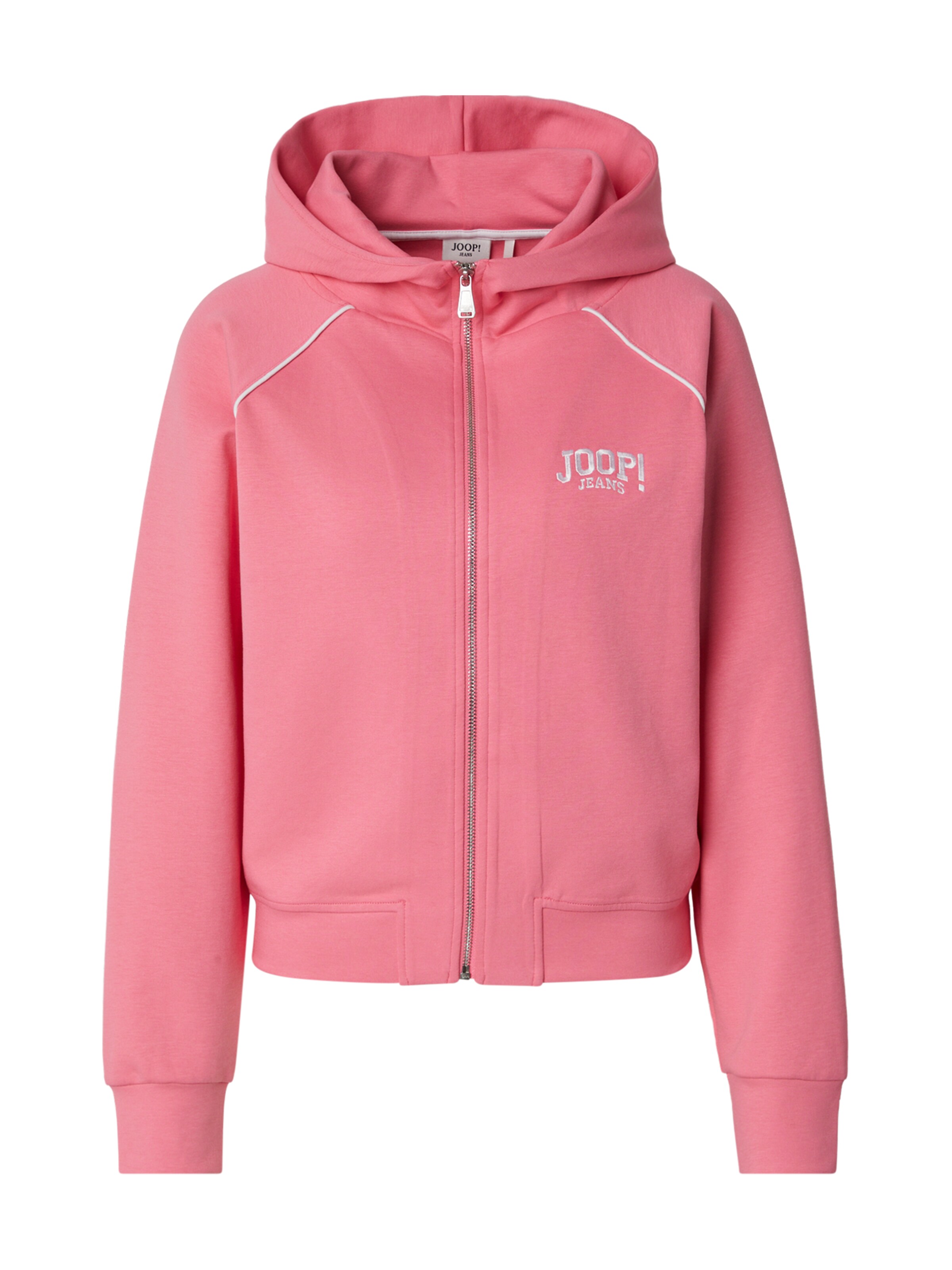JOOP! Jeans Ζακέτα φούτερ 'Tito' σε ροζ: μπροστά