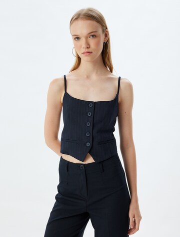 Koton Bodywarmer in Blauw: voorkant