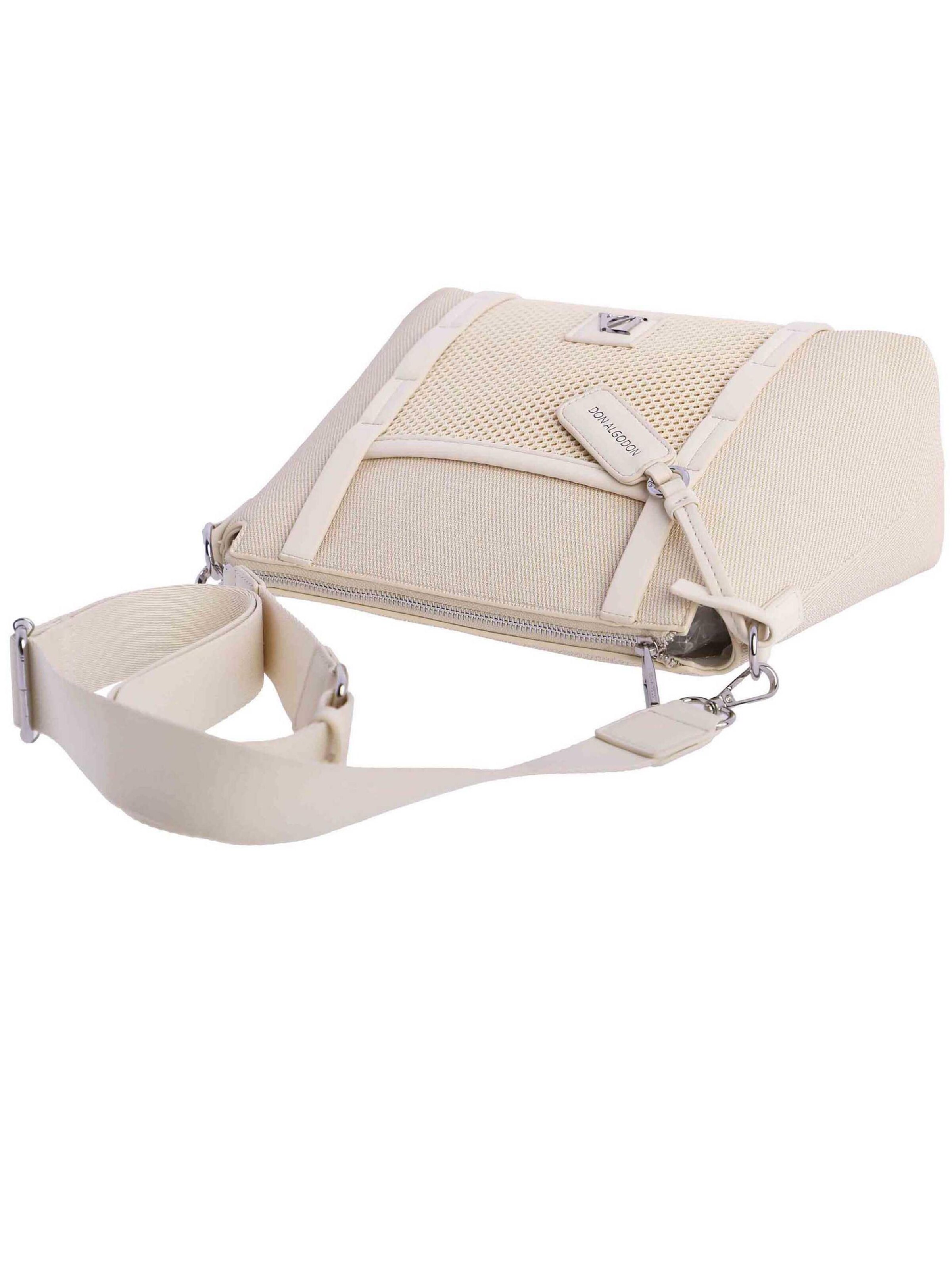 Don Algodon - Bolso de hombro en blanco