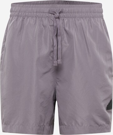 ADIDAS SPORTSWEAR Regular Sportshorts 'Tech' in Grau: predná strana